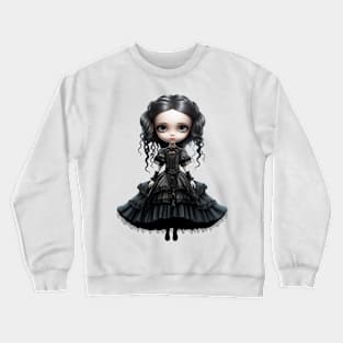 Cute Gothic Girl Crewneck Sweatshirt
